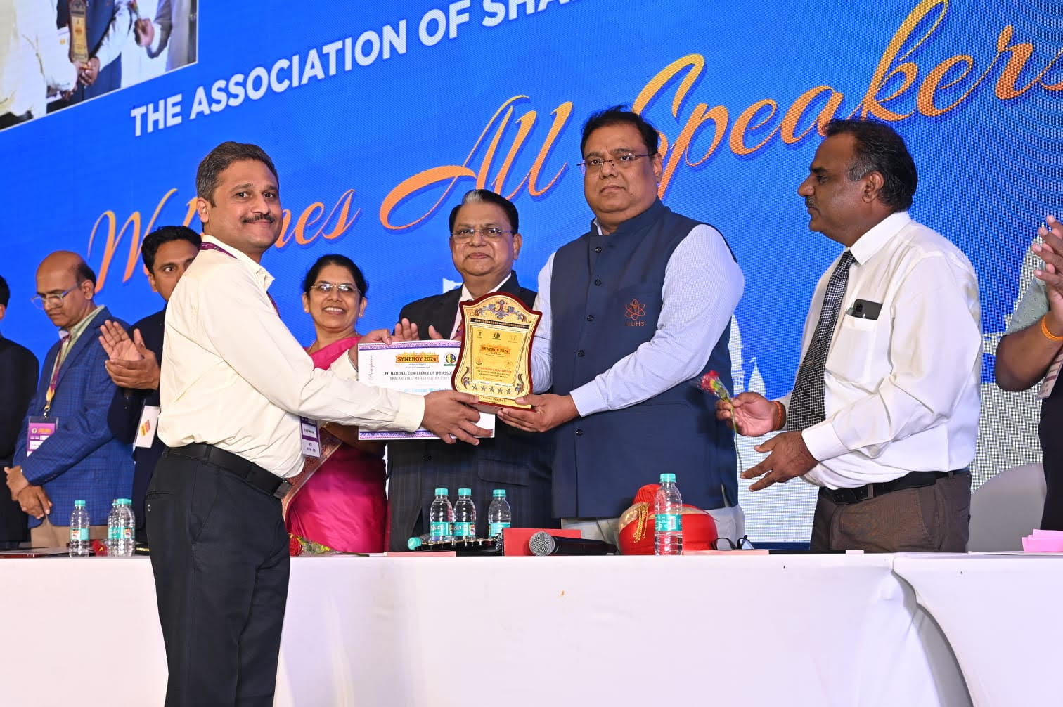 Felicitation By The Association Of Shalaki from the institutional achievements gallery at Insight Institute of Ophthalmology