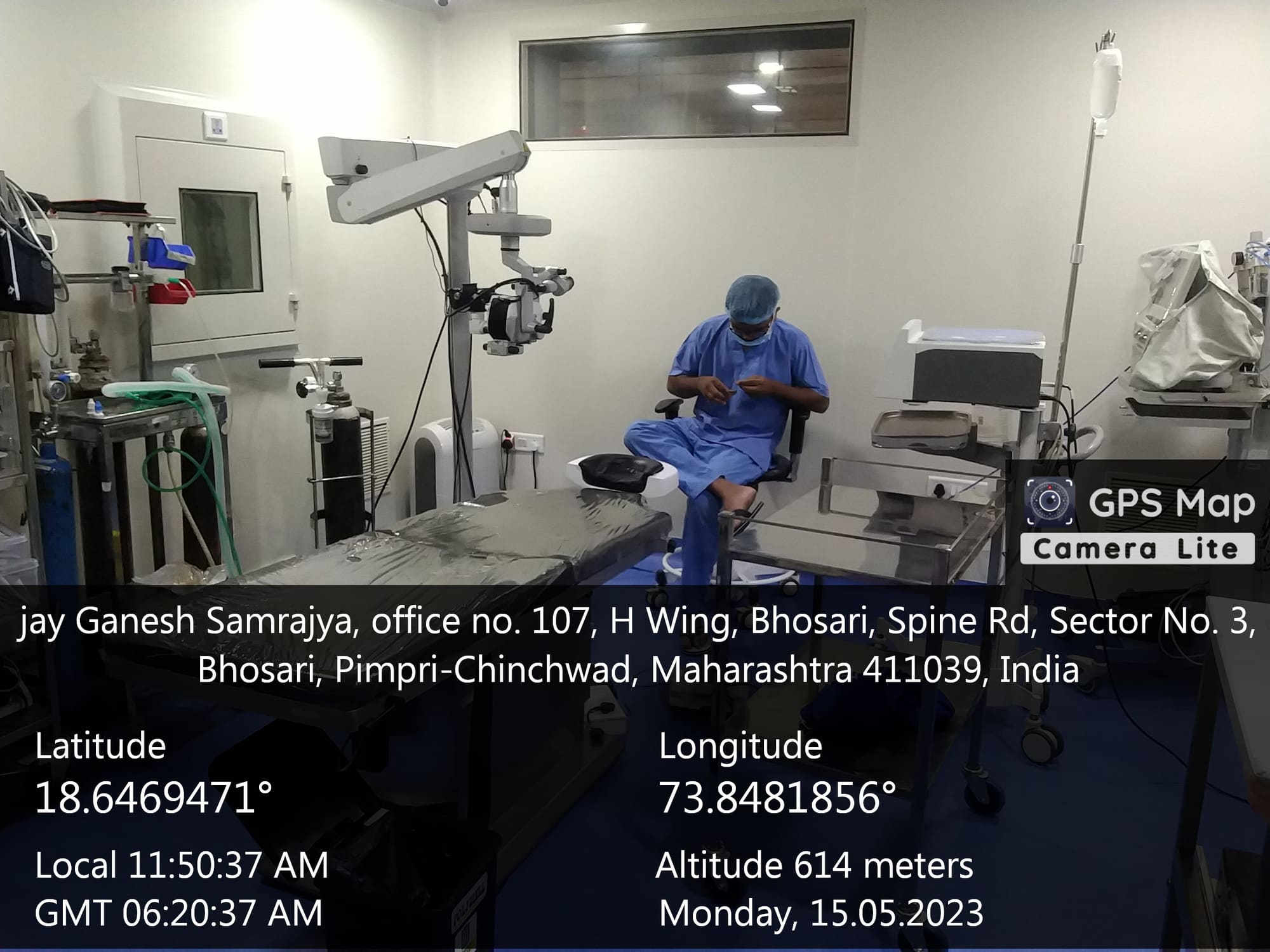 Equipment 3 from hospital timeline at Insight Institute of Ophthalmology