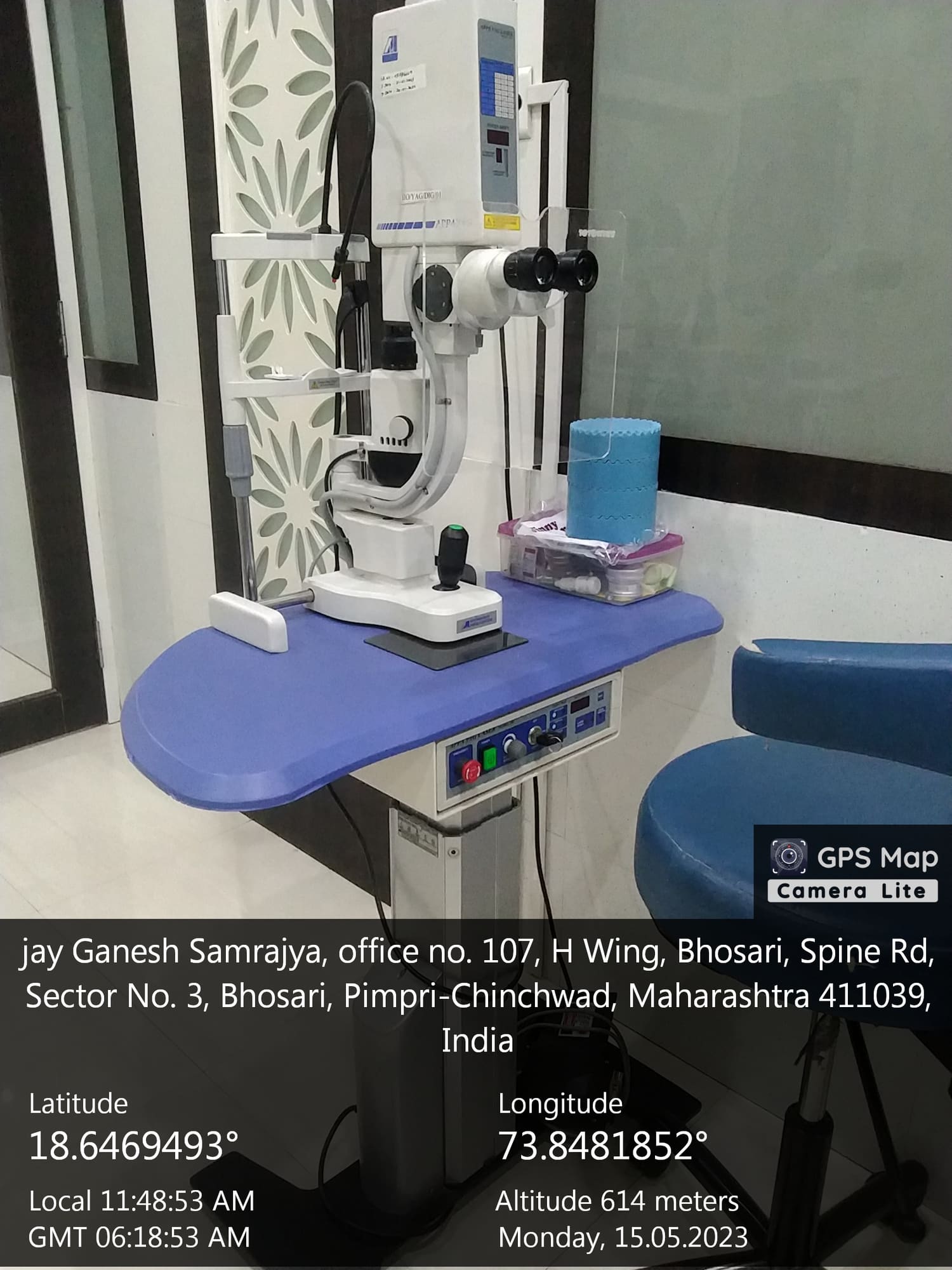 Equipment 4 from hospital timeline at Insight Institute of Ophthalmology