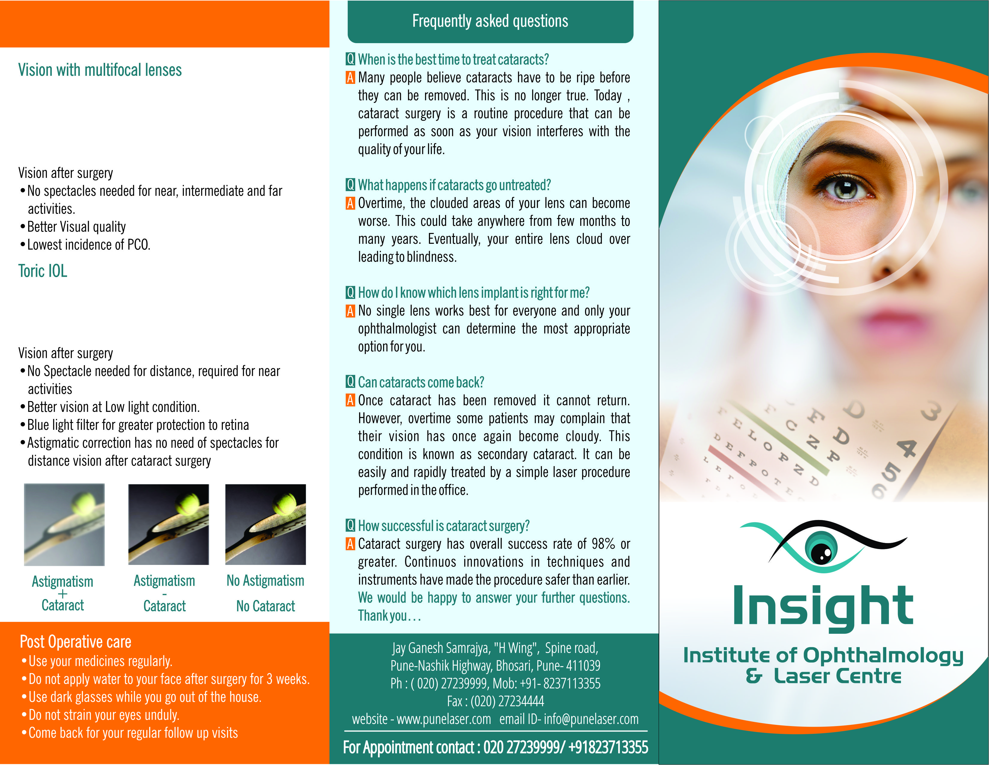Preview of What Is Cataract? Brochure (Cover)